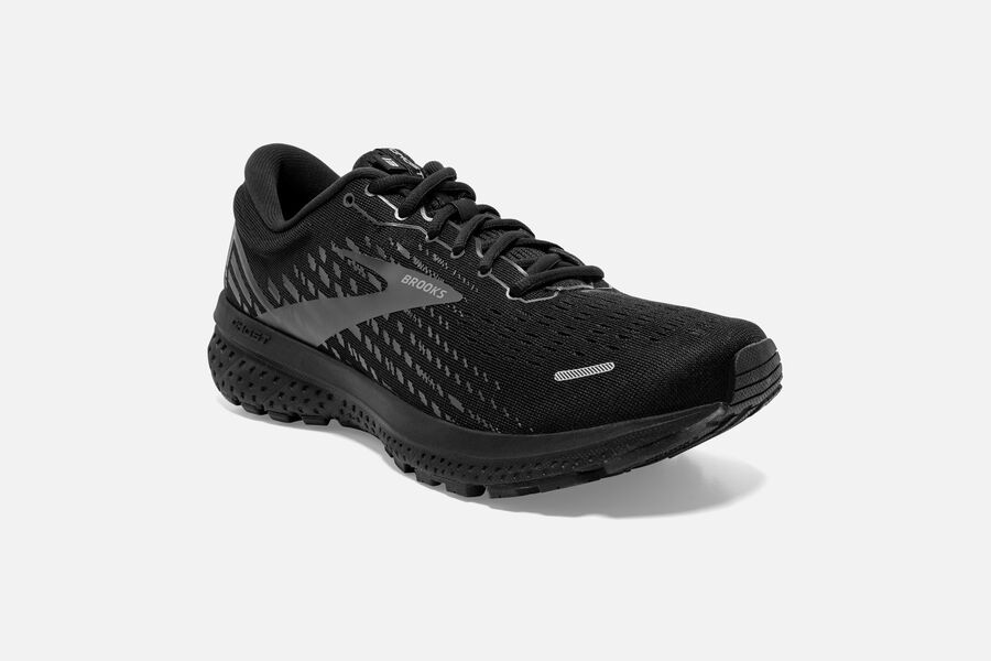 Brooks Running Shoes Mens Black - Ghost 13 Road - 9502-LNSEM